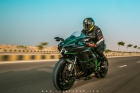 Mazher Shah Follow shoot on Kawasaki H2 in Karachi Pakistan 1