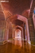 Architectural details of Shah Jahan Mosque Thatta Sindh Pakistan