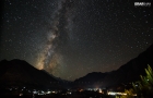 Milkyway at Hunza Valley of Gilgit Baltistan in Pakistan
