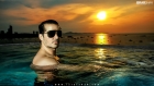 Mazher portfolio shoot against sun in daylight using strobes in the swimming pool