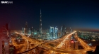 Panoramic view of Dubai