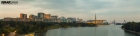 Panoramic view of Putrajaya from a bridge