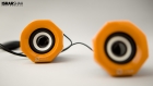 Product Photography - Yellow Speakers 2
