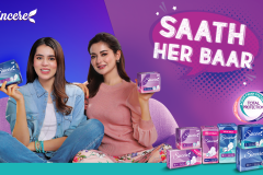 Sincere launch campaing ft. Hania Amir